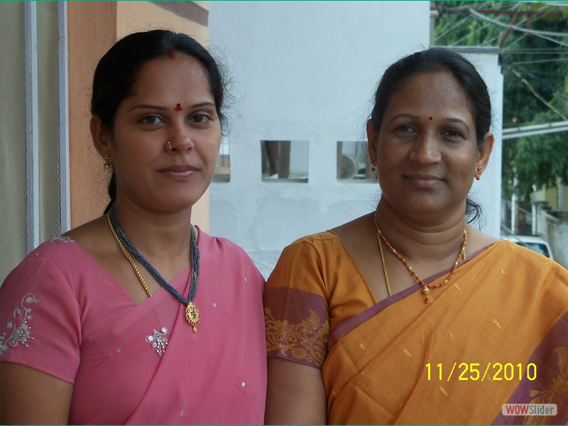 Aunt Vani With Aunt Sunanda
